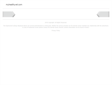 Tablet Screenshot of myhealthyvet.com